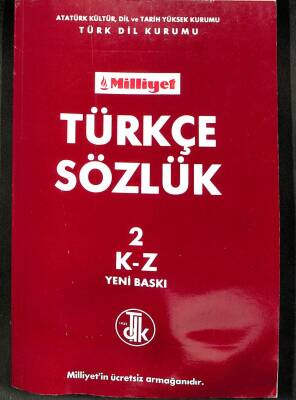 Türkçe Sözlük 2. cilt K-Z KTP2108 - 1