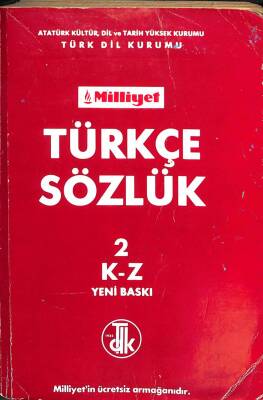 Türkçe Sözlük 2. cilt K-Z KTP2286 - 1