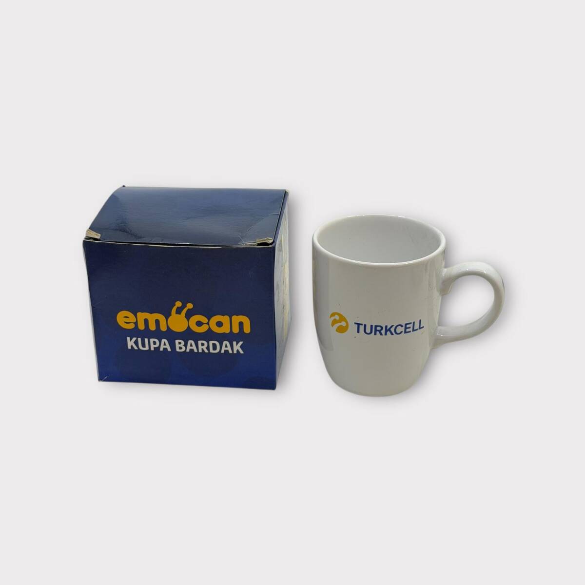 Turkcell Promosyon Porselen Kupa Bardak (Sıfır Ürün) AOB5161 - 2