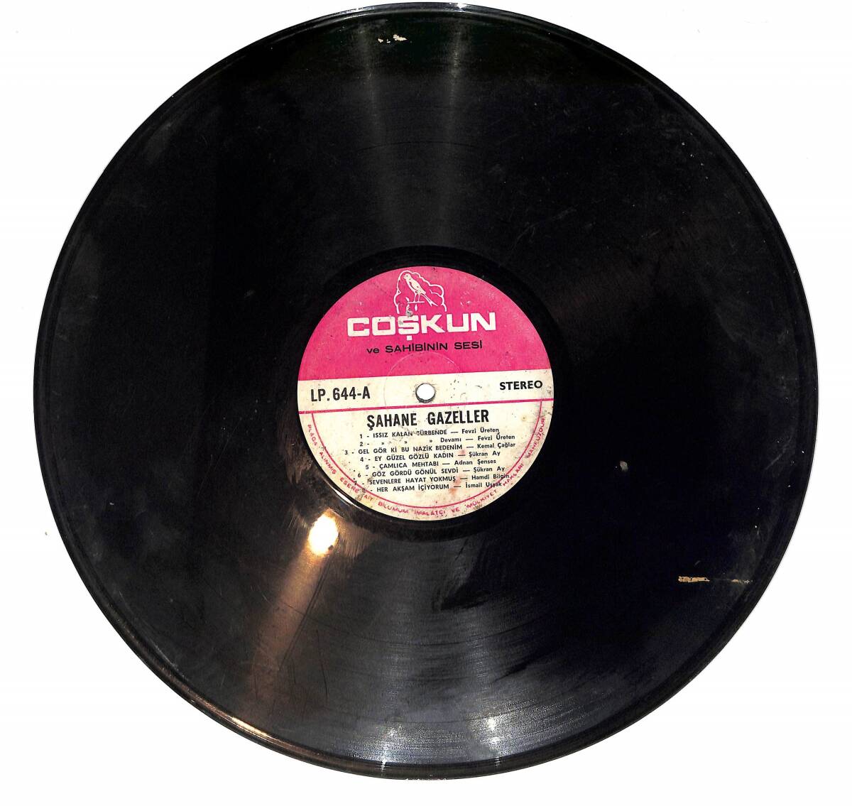 Turkish Lyric Poems - Şahane Gazeller LP PLAK (Açıklamayı Okuyunuz) PLK26627 - 1