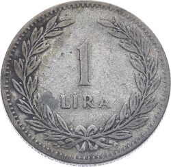 Türkiye 1947 1 Lira Gümüş ÇT TCM3120 #133 - Gökçekoleksiyon