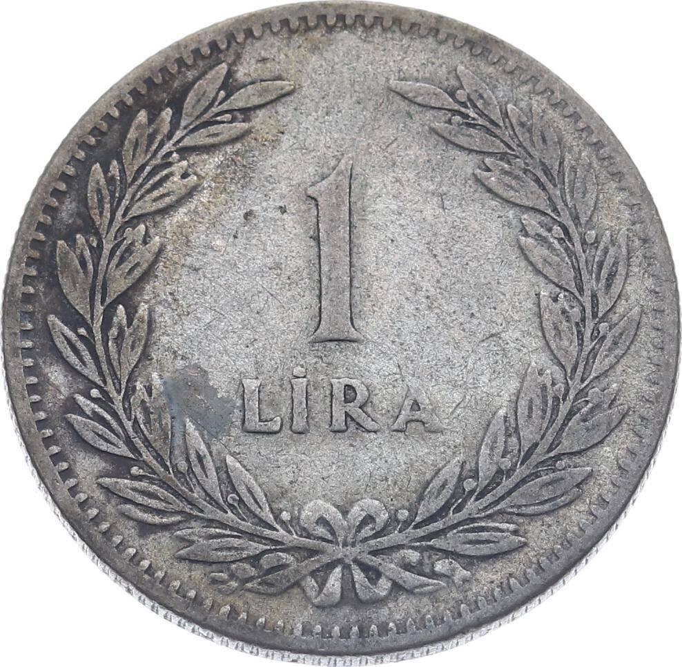 Türkiye 1947 1 Lira Gümüş ÇT TCM3120 #133 - 1