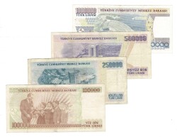 Türkiye 7.Emisyon Kağıt Para Lotu TCK10425 - 2