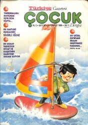 Türkiye Çocuk Dergisi Sayı:36 / 18 Temmuz 1986 - Yüzbaşı Volkan Gizli Uçuş NDR89005 - Gökçekoleksiyon