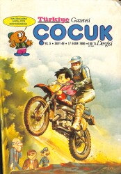 Türkiye Çocuk Dergisi Sayı : 49 / 17 Ekim 1986 NDR89035 - Gökçekoleksiyon