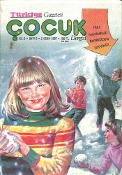 Türkiye Çocuk Dergisi Sayı : 8 / 2 Ocak 1987 NDR89032 - Gökçekoleksiyon