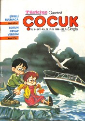 Türkiye Çocuk Dergisi Sayı : 46 / 26 Eylül 1986 NDR89031 - Gökçekoleksiyon