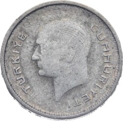 Türkiye Cumhuriyeti 1935 Yılı 25 Kuruş Gümüş ÇT TCM3118 #266 - 2