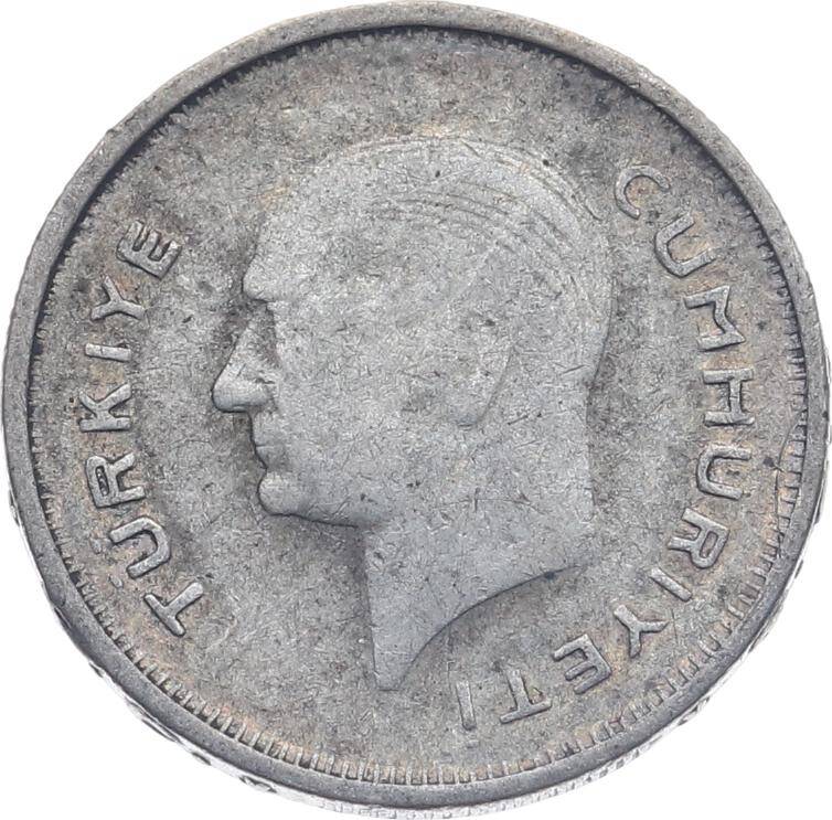 Türkiye Cumhuriyeti 1935 Yılı 25 Kuruş Gümüş ÇT TCM3118 #266 - 2