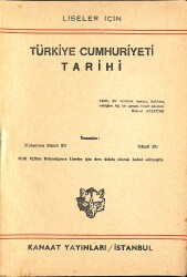 Türkiye Cumhuriyeti Tarihi (Liseler İçin) NDR102035 - Gökçekoleksiyon