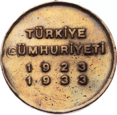 Türkiye Cumhuriyetinin 10.Yılı Madalyası 1923-1933 MVM924 - 2