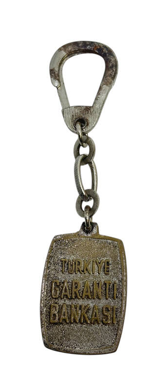 Türkiye Garanti Bankası Eski Metal Anahtarlık AOB5401 - 2