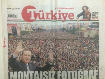 Türkiye Gazetesi 1 Mart 2014 - Kızıl Ordu Kırımda GZ29409 - 1