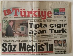 Türkiye Gazetesi 10 Haziran 1997 - Siyasi Partiler Kanunundaki Değişiklik Komisyonda Kabul Edildi GZ11837 - 2