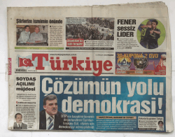Türkiye Gazetesi 13 Aralık 2009 - Afganistanda Kirli Tezgah GZ5659 - 1