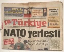 Türkiye Gazetesi 14 Haziran 1999 - Moskova da Yola Geldi GZ7275 - 1