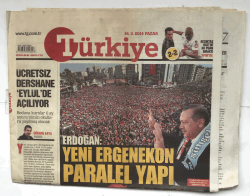 Türkiye Gazetesi 16 Mart 2014 - Körfez Köprüsü Suya Bastı GZ5695 - 2