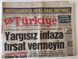 Türkiye Gazetesi 19 Temmuz 1997 - AB Kıbrıs İçin Sertleşti GZ11675 - 1
