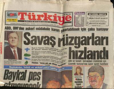 Türkiye Gazetesi 2 Ekim 1990 - Bulgaristanda İlk İslami Enstitü Açıldı GZ93465 - 1