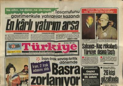 Türkiye Gazetesi 20 Ocak 1987 - Stan Fenerbahçe Gençlik Aşısıyla Düze Çıkar GZ118607 - 1