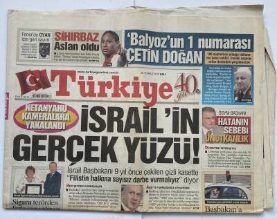 Türkiye Gazetesi 20 Temmuz 2010 - Balyozun 1 Numarası Çetin Doğan GZ60217 - 1