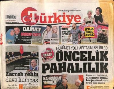 Türkiye Gazetesi 21 Kasım 2017 - Suriye Okullarına Türk Eğitimi GZ81243 - 1