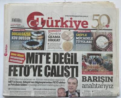 Türkiye Gazetesi 21 Ocak 2020 - Fetönün Futbolcularına Ceza Yağdı GZ60208 - 1