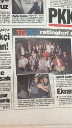 Türkiye Gazetesi 22 Eylül 1996 - TGRT Ratingleri Değiştiriyor - Orhan Gencebay , TGRT İçin Hazırladığı Programının İlk Bölümünü Tır Şoförüyle Çekti GZ155537 - 2