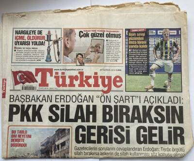 Türkiye Gazetesi 22 Haziran 2012 - Esada Özel Af GZ60203 - 1
