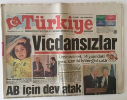 Türkiye Gazetesi 22 Mart 1997 - Türkiye- Avrupa Ulusal Danışma Konseyi ABye Tam Üyeliğimiz İçin Büyük Çalışma Başlattı GZ11842 - 1