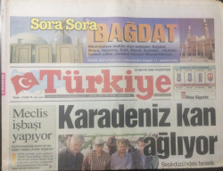 Türkiye Gazetesi 22 Mayıs 2000 - Karadeniz Kan Ağlıyor - GZ15058 - 2