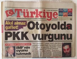 Türkiye Gazetesi 24 Ekim 1996 - Moskovada Liderler Zirvesi GZ11714 - 2