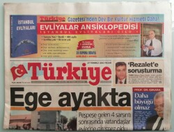 Türkiye Gazetesi 27 Temmuz 2003 Dışişleri Bakanı Abdullah Gülden ABDye Cevap - GZ44099 - 1