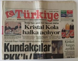 Türkiye Gazetesi 28 Mart 1997 - İstanbul 16. Uluslararası Film Festivali Şölene Hazır GZ11834 - 1