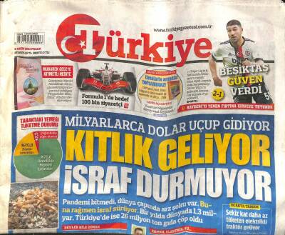 Türkiye Gazetesi 3 Ekim 2021 - Oğuzhan Asiltürkü Devlet Uğurladı GZ105099 - 1
