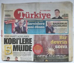 Türkiye Gazetesi 30 Ocak 2015 - Çankaya Köşkü Bundan Sonra Başbakanlığın Hizmetinde Olacak GZ7145 - 1