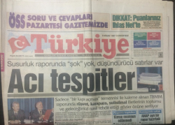 Türkiye Gazetesi 5 Nisan 1997 - Acı Tespitler - GZ12961 - 1