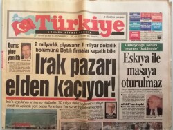 Türkiye Gazetesi 6 Ağustos 1996 Erbakanın Uzak Doğu Ziyareti Demirel Jest Yaptı - GZ44470 - 1