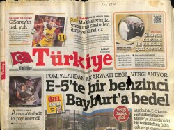 Türkiye Gazetesi 7 Ekim 2012 - Dursun Çiçekten Masumum Mektubu - Galatasarayın Tadı Yok GZ100338 - 2
