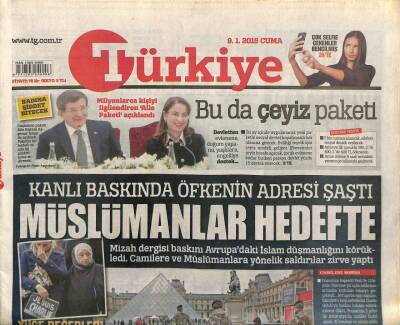 Türkiye Gazetesi 9 Ocak 2015 - Barcelonadan FIFAya Büyük Rest GZ109076 - 1