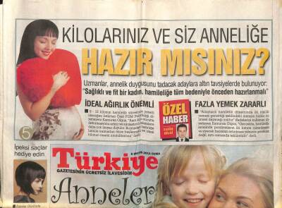 Türkiye Gazetesi Anneler Günü Eki 6 Mayıs 2011 - Stilini Lacoste İle Tamamlayın GZ100460 - 2