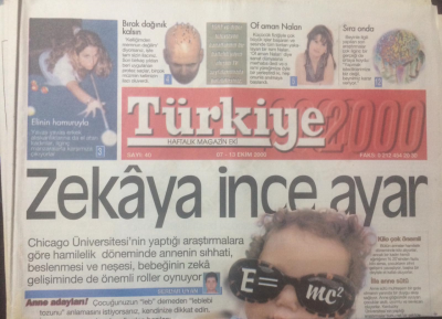 Türkiye Gazetesi Magazin Eki 7-13 Ekim - Of Aman Nalan - GZ15057 - 1
