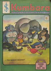 Türkiye İş Bankası Çocuk Dergisi Sayı: 109 Kasım 1987 NDR101599 - Gökçekoleksiyon
