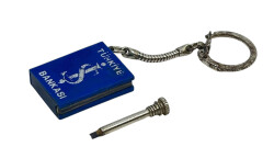 Türkiye İş Bankası Kibritli Eski Plâstik Anahtarlık AOB5400 - 2