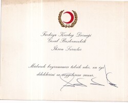 Türkiye Kızılay Derneği Genel Başkanvekili İhsan Saraçlar - Gökçekoleksiyon