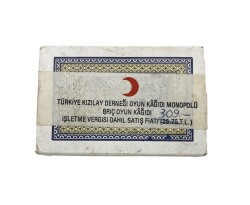 Türkiye Kızılay Derneği Oyun Kağıdı Monopolü Briç Oyun Kağıdı (Açılmamış) AOB2406 (N) - 1