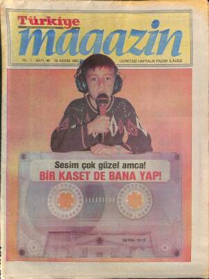 Türkiye Magazin Dergisi 18 Kasım 1990 Sayı 46 NDR78023 - 1