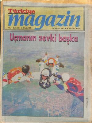 Türkiye Magazin Dergisi 9 Eylül 1990 Sayı 36 - Bir Alem Şu Topkapı NDR78022 - 1