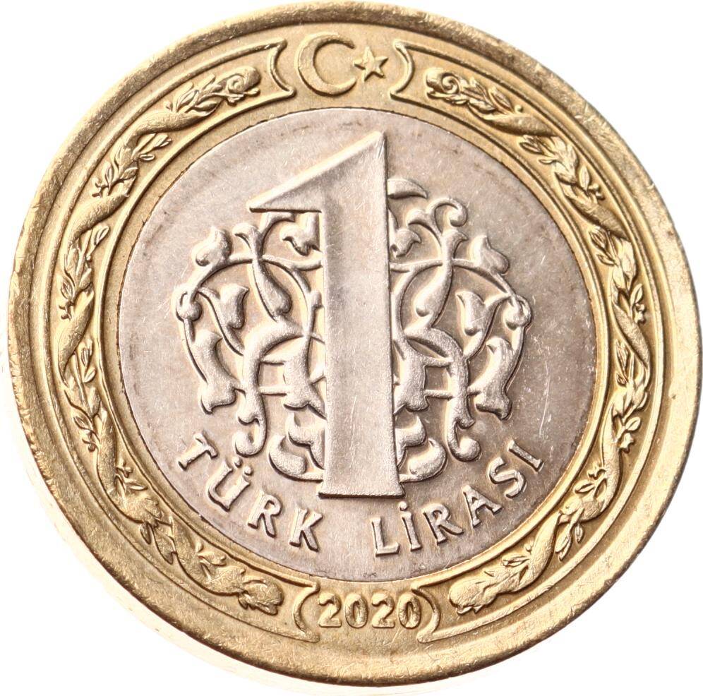 Türkiye Meclisin Açılışı 100.Yıl 1 Lira (Ters) ÇİL TCM3162 - 2
