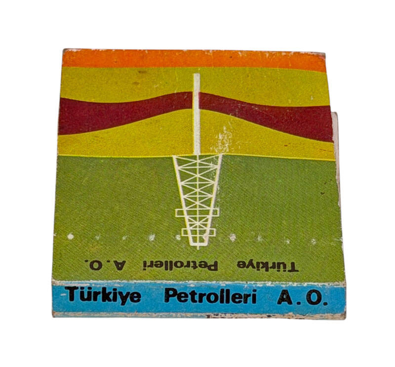 Türkiye Petrolleri A.O. Reklamlı Kibrit (Kullanılmamış) AOB6278 - 2